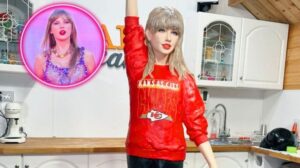 Swiftie made a life-sized cake of Taylor Swift
