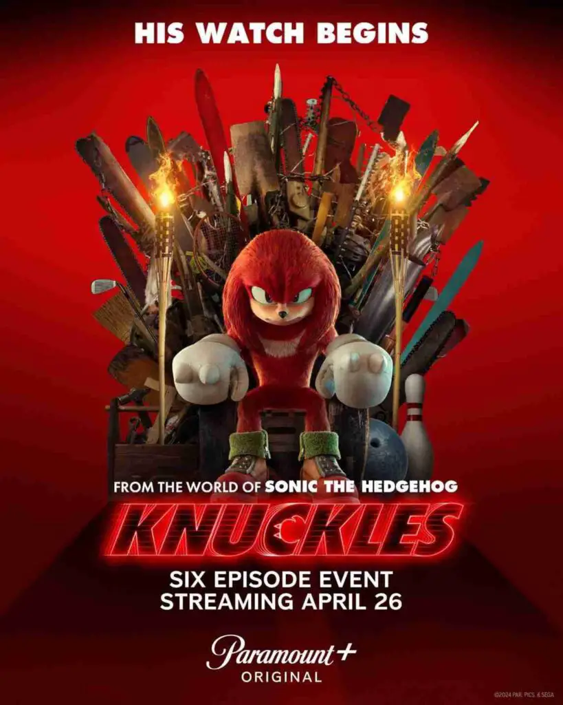 Knuckles Series new poster