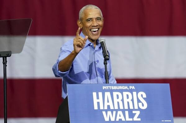 Obama motivates Black Men against Trump for Harris